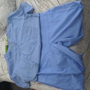 Walmart BLUE SCRUBS MATCHING SET (M)